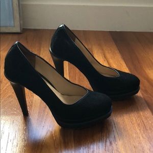 Cole Haan Cow-skin black Chelsea Heals